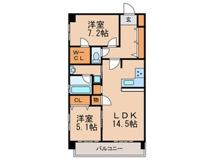 Ｃ＆Ｓ橦木の物件間取画像